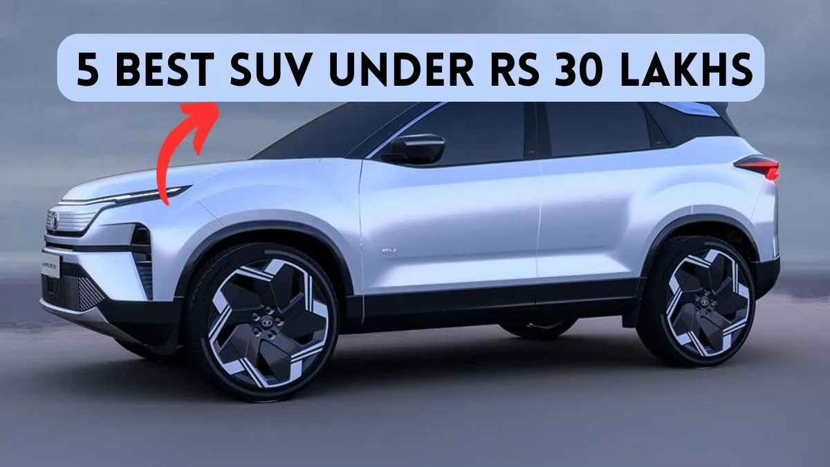 5 Best SUV under 30 lakhs