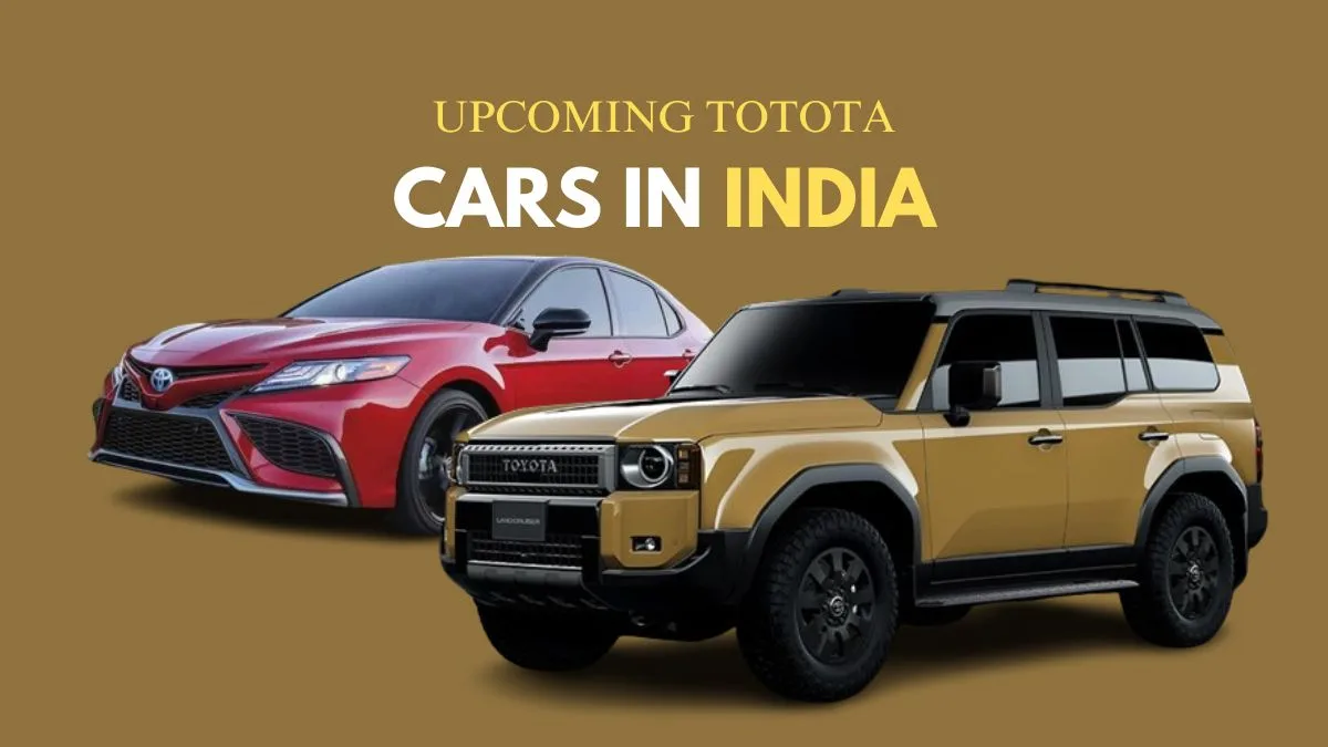 Upcoming Toyota Cars